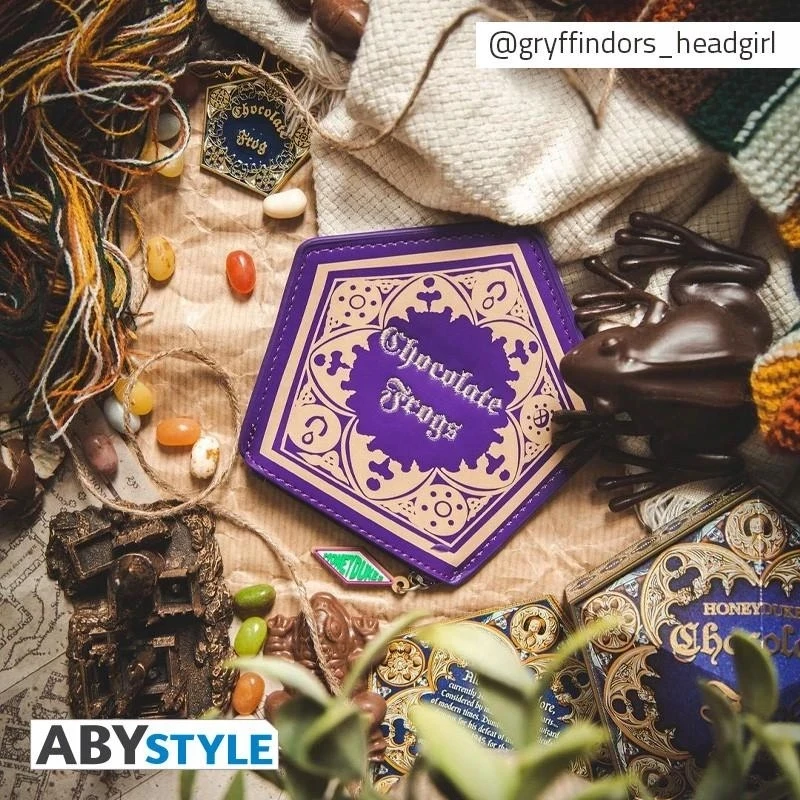 NEW Abysse Corp Harry Potter – piniginė Chocolate Frog