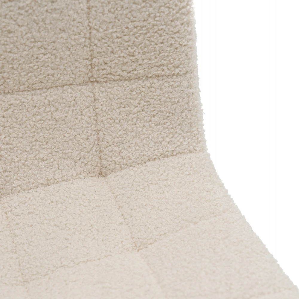 New Home BOUCLE TEDDY ARCO apmušalai SUKAMOJI KĖDĖ SVETAINEI, ŠVIESI BEIGE