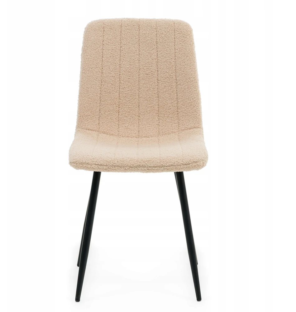 New Home BOUCLE TEDDY GELA MINKŠTA KĖDĖ SVETAINEI VALKOJOJE, TAMSIAI BEIGE