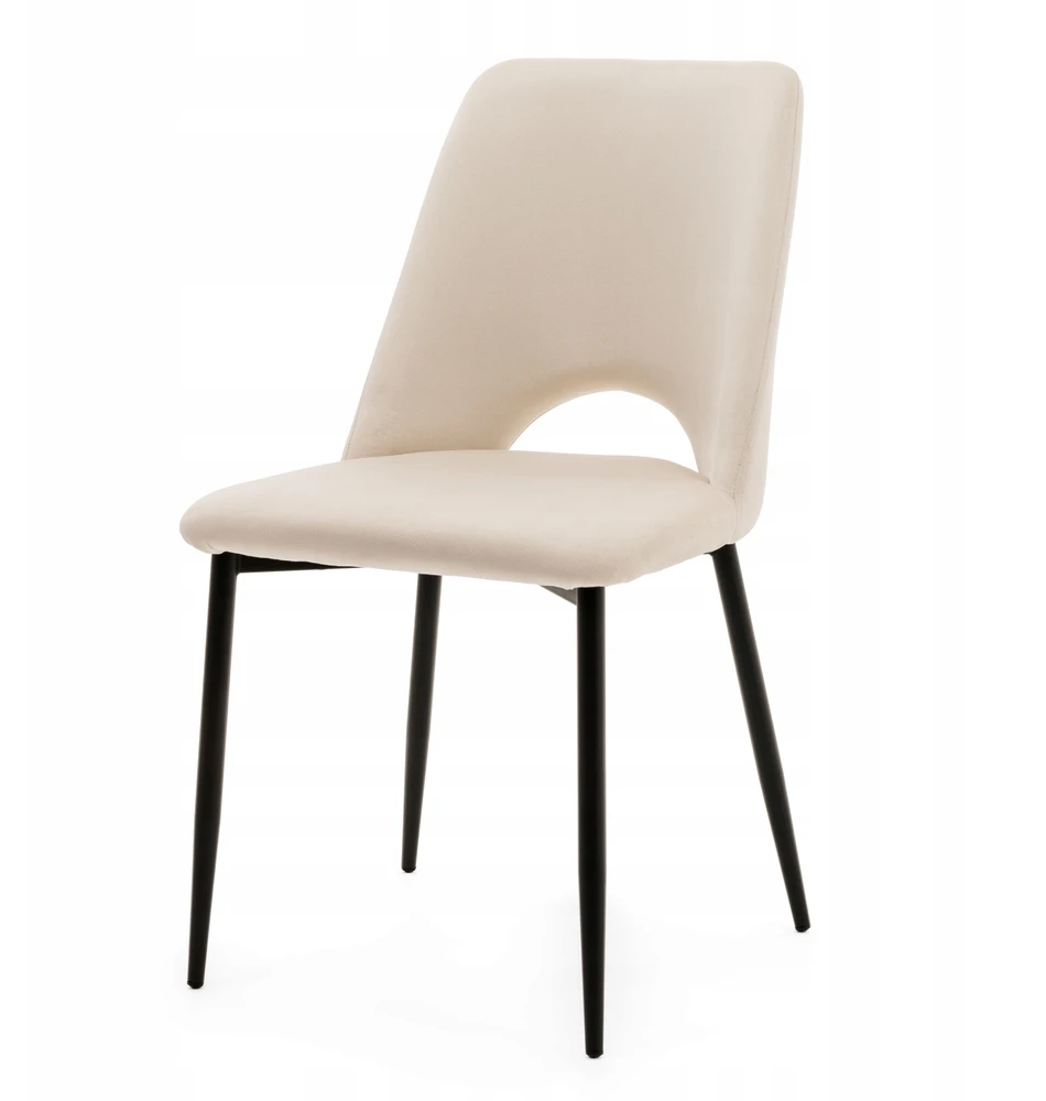 New Home GLAMOUR BEIGE ORO MINŠTA AKSOMINĖ KĖDĖ SVETAINEI VALGOMOSIAI