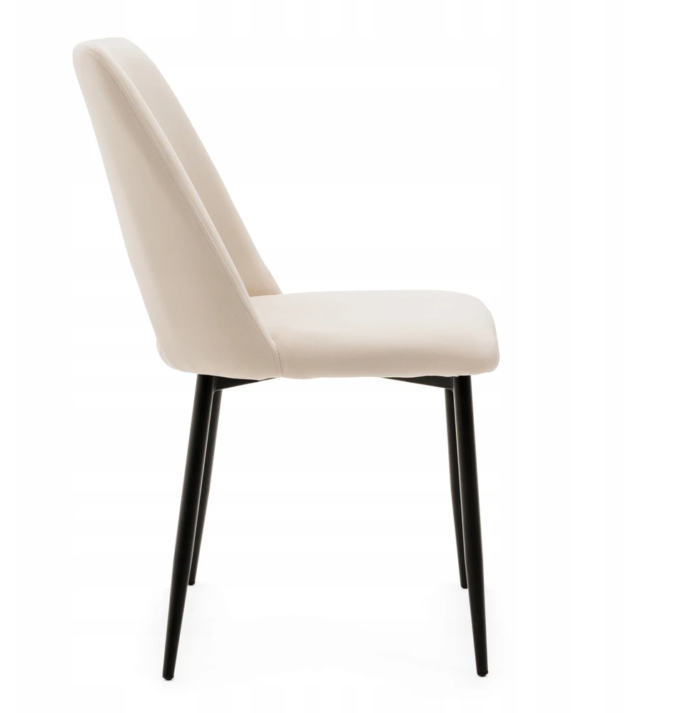 New Home GLAMOUR BEIGE ORO MINŠTA AKSOMINĖ KĖDĖ SVETAINEI VALGOMOSIAI
