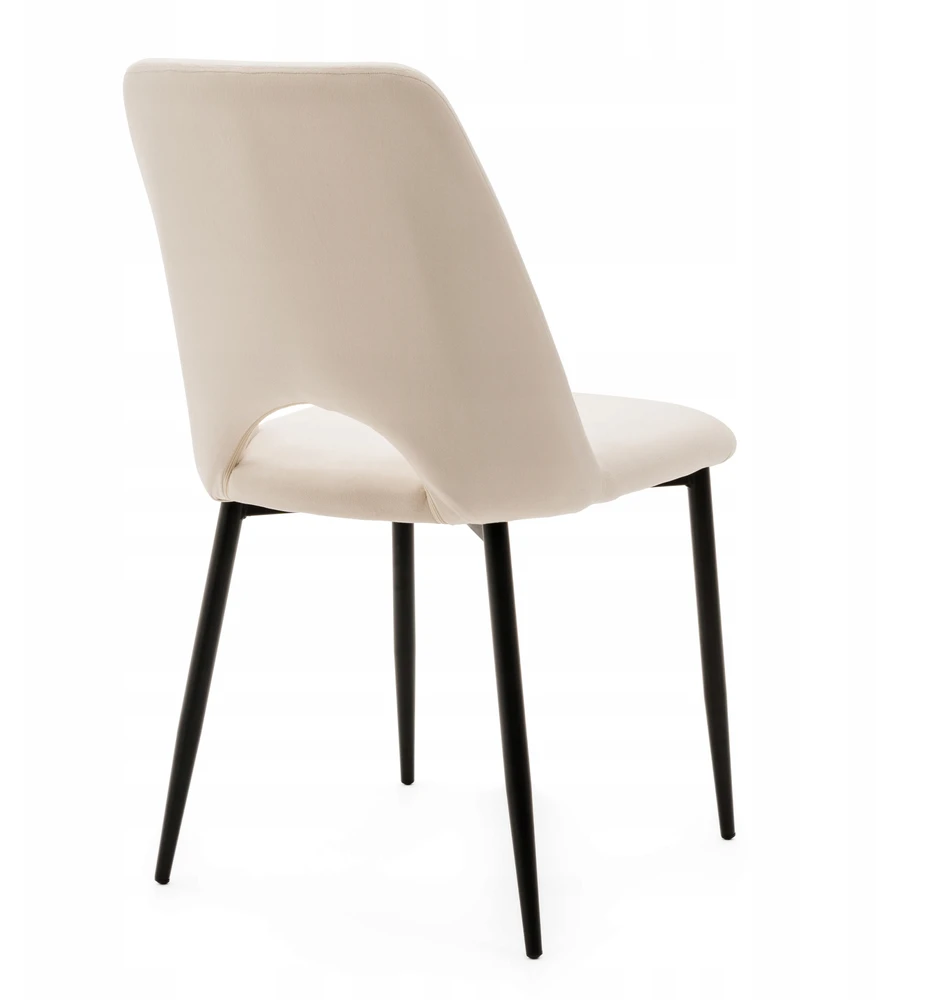 New Home GLAMOUR BEIGE ORO MINŠTA AKSOMINĖ KĖDĖ SVETAINEI VALGOMOSIAI