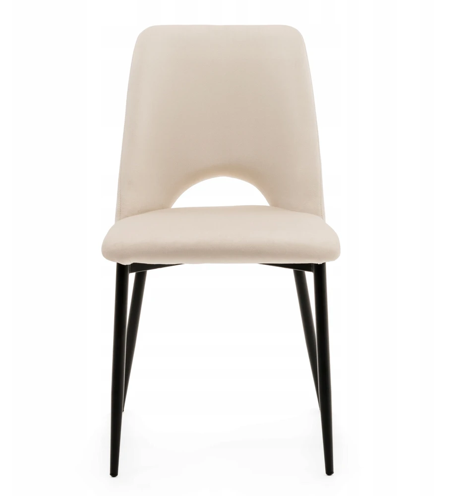 New Home GLAMOUR BEIGE ORO MINŠTA AKSOMINĖ KĖDĖ SVETAINEI VALGOMOSIAI