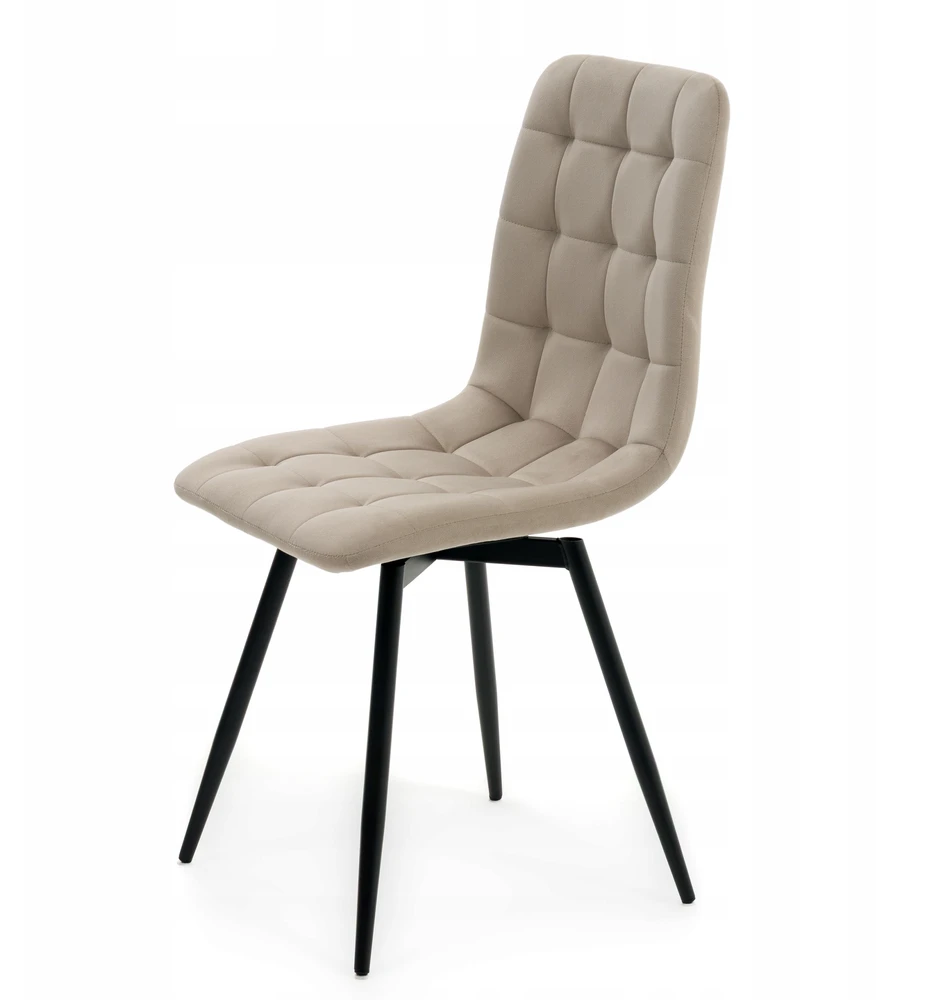 New Home MINŠTA SUKAMAMA KĖDĖ SVETAINEI VELIURAS AKSMUO ARCO DARK BEIGE