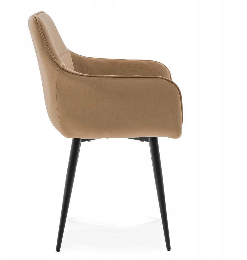 New Home MODERNĖ GLAMOUR QUATTRO MINŠTA AKSOMINĖ KĖDĖ SVETAINEI, VALGOMAI