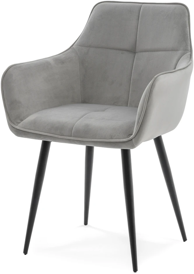 New Home MODERNĖ GLAMOUR QUATTRO MINŠTA AKSOMINĖ KĖDĖ SVETAINEI, VALGOMAI