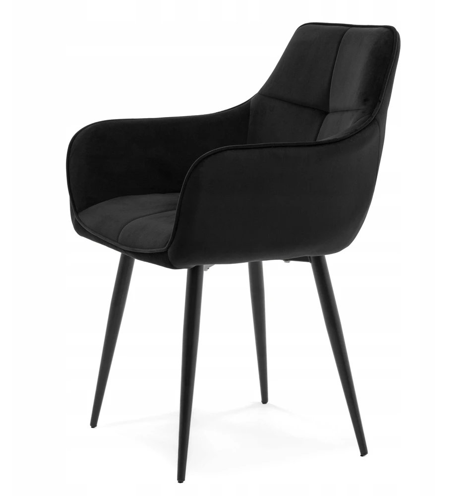 New Home MODERNĖ GLAMOUR QUATTRO MINŠTA AKSOMINĖ KĖDĖ SVETAINEI, VALGOMAI