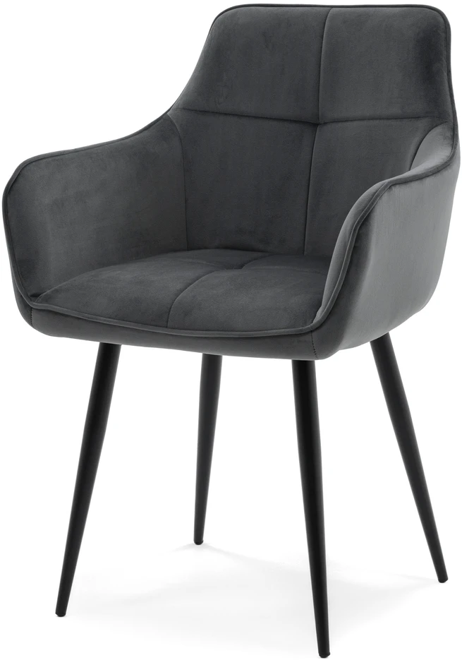New Home MODERNĖ GLAMOUR QUATTRO MINŠTA AKSOMINĖ KĖDĖ SVETAINEI, VALGOMAI