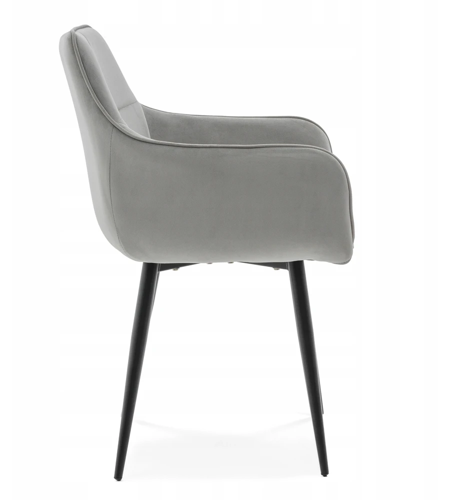 New Home MODERNĖ GLAMOUR QUATTRO MINŠTA AKSOMINĖ KĖDĖ SVETAINEI, VALGOMAI