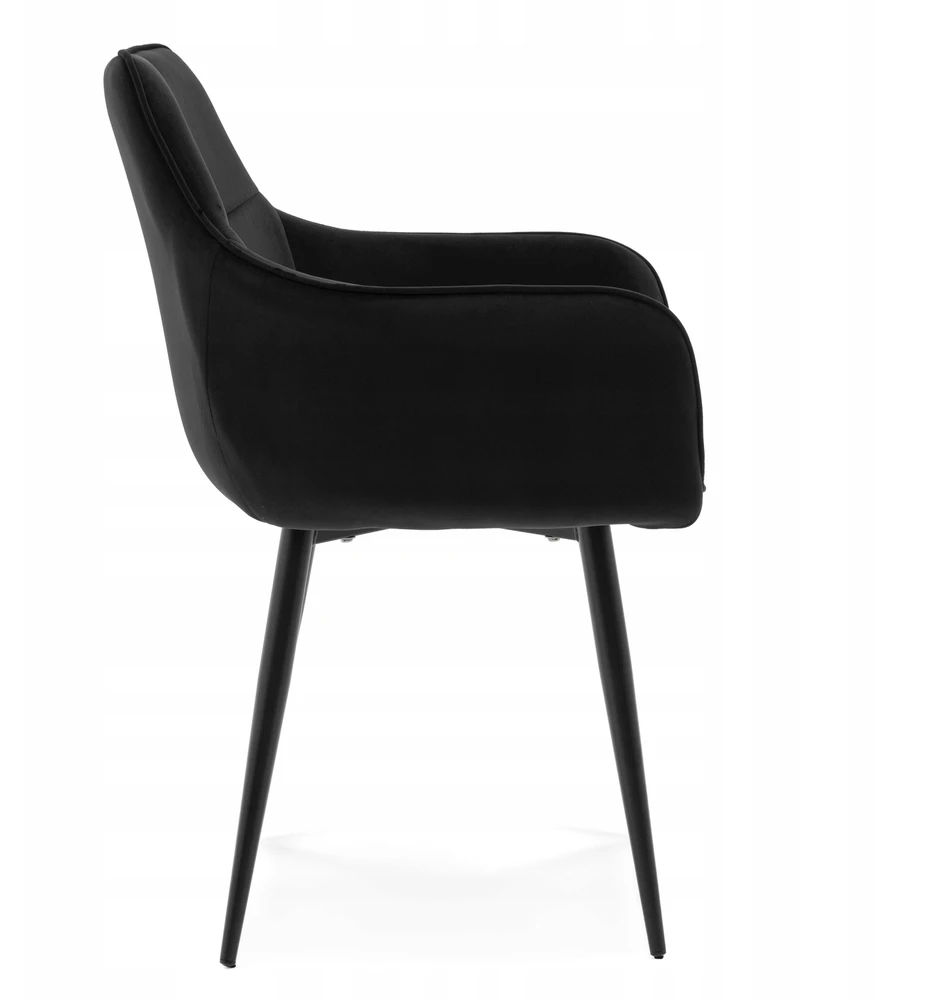 New Home MODERNĖ GLAMOUR QUATTRO MINŠTA AKSOMINĖ KĖDĖ SVETAINEI, VALGOMAI