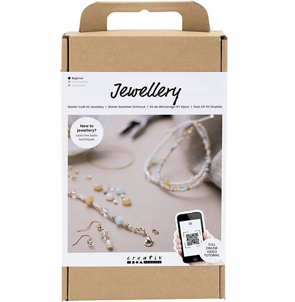 NEW „Pasidaryk pats“ rinkinys – „Starter Craft Kit“ papuošalų klasikiniai karoliukai (970856)
