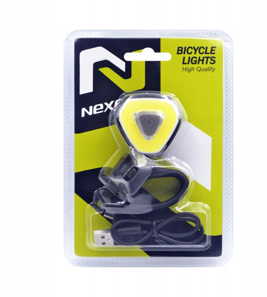 Nexelo Dviračio šviesos priekinis USB priekinis žibintas dviračiui, stiprus įkraunamas LED