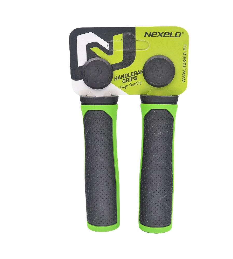 Nexelo Dviračio vairo rankenos, dviračio rankenos žaliai 125mm vairui