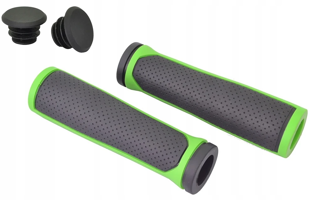 Nexelo Dviračio vairo rankenos, dviračio rankenos žaliai 125mm vairui