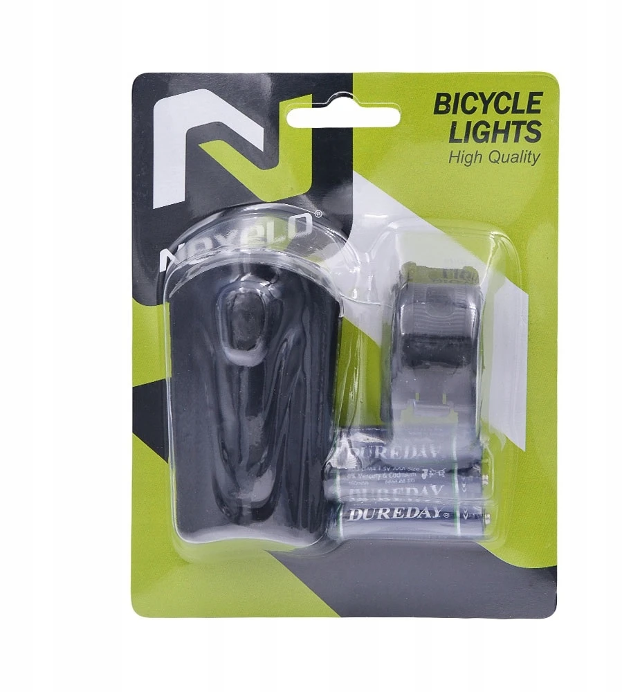 Nexelo Dviračio žibintas, priekinis dviračio žibintas, maitinamas akumuliatoriumi, 2 LED funkcijos, 0,5W