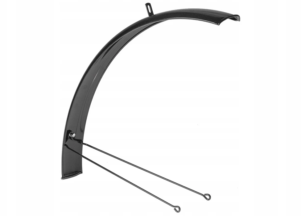 Nexelo Pilnas dviračio purvasaugių komplektas 28" plienas 55mm juodas