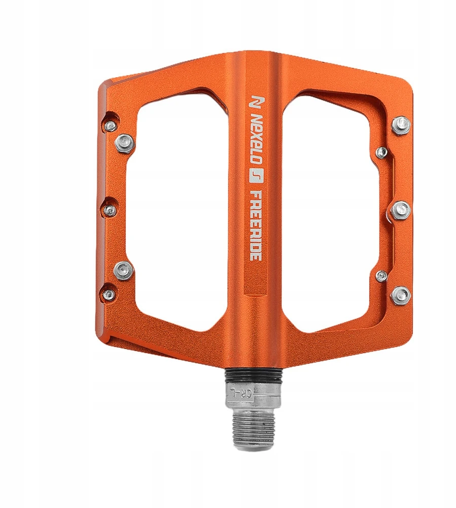 Nexelo Supreme Aliuminio platforminiai dviračio pedalai, sandarinami PINY BMX/MTB kasetiniais guoliais