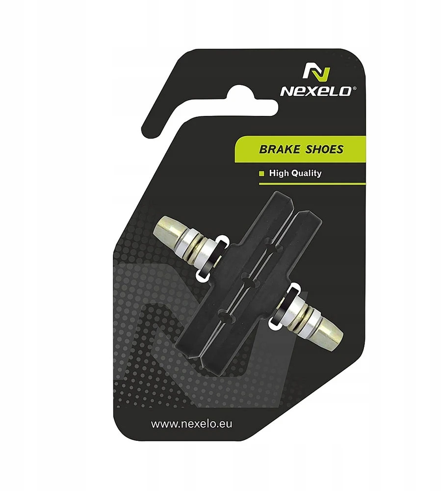 Nexelo V-Brake dviračio stabdžių kaladėlės 2 vnt, prisukami trinkelės, 70 mm, simetriški