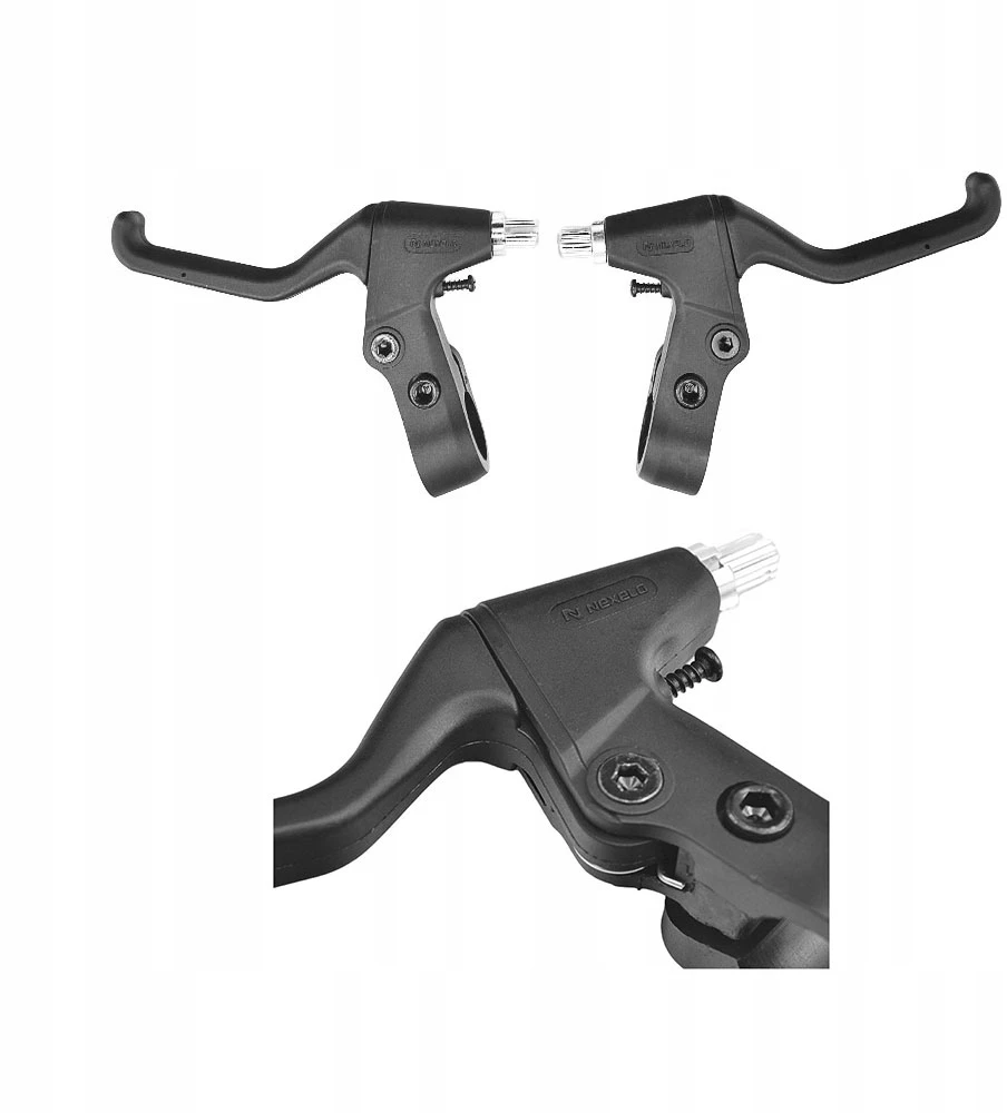 Nexelo V-Brake dviračio stabdžių svirtys PAIR skirtos 2 pirštų MTB TREKING