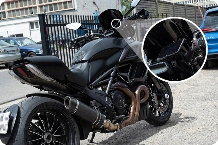 Nextcase Aliuminio stabilus dviračio motociklo laikiklis