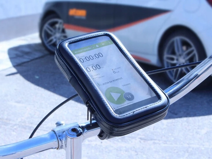 Nextcase Vandeniui atsparus dviračio ir motociklo vairo laikiklis telefonui