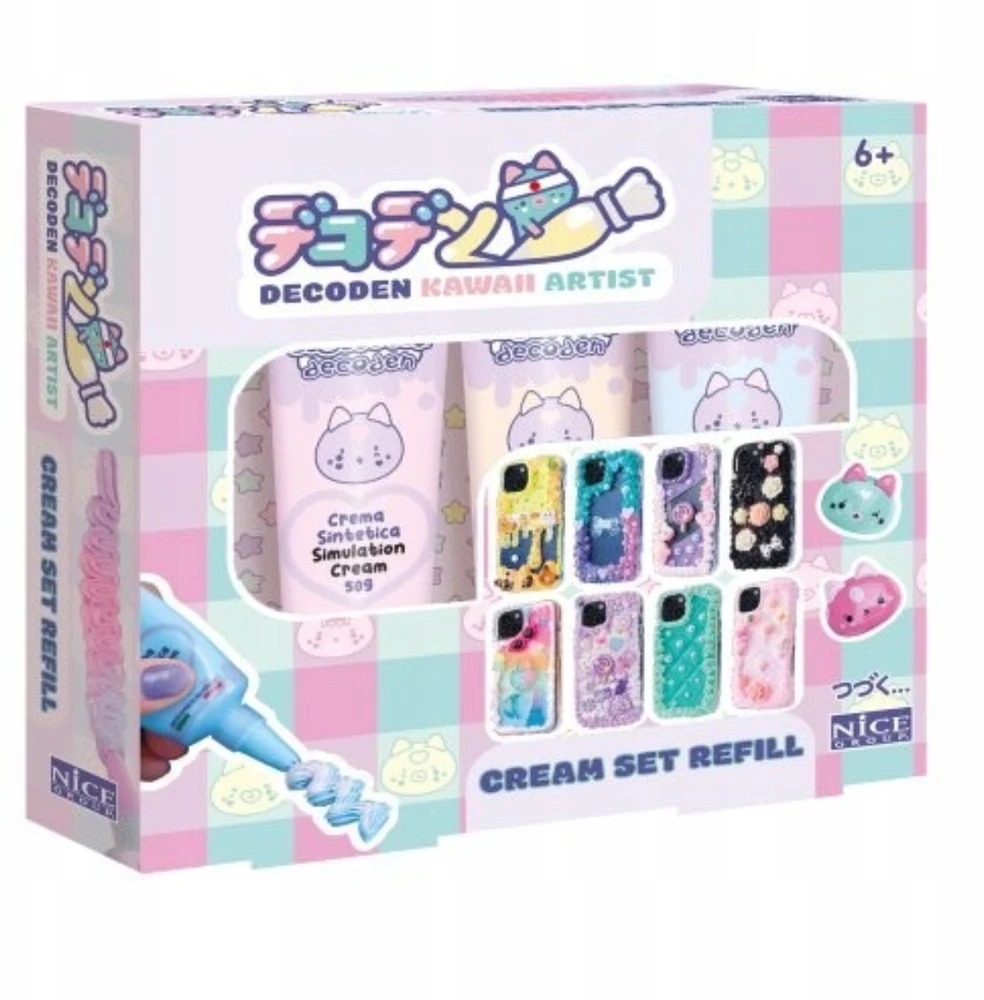 Nice Group DEKORACIJOS KREMAI 3Vnt
