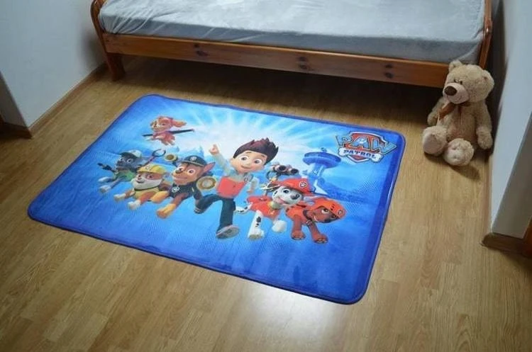 Nickelodeon DYWAN DZIECINNY ULTRA MIĘKKI PSI PATROL Mėlynas 100 x 150 cm