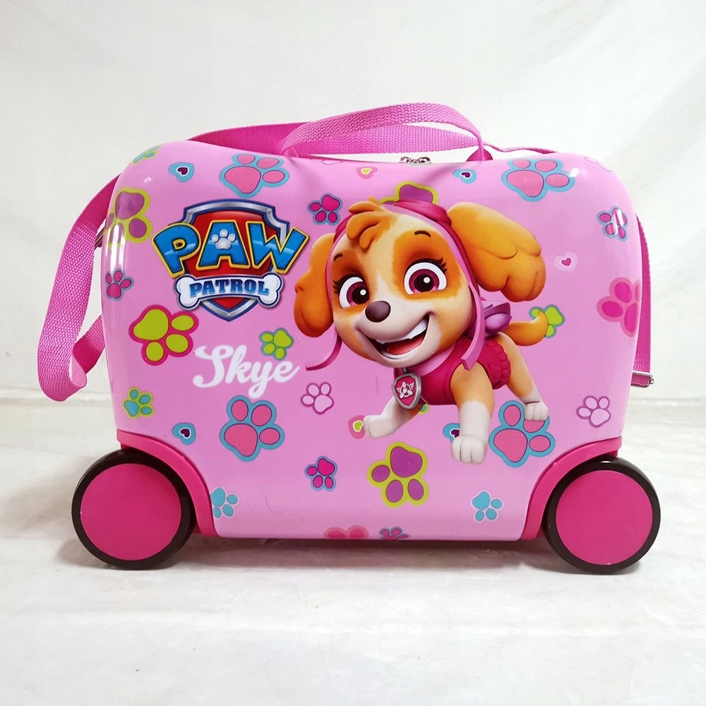 Nickelodeon Rankinis lagaminas Paw Patrol Rožinė Ride ON