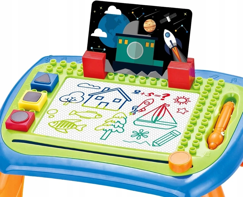 Nicola Toys DIDELĖ LENTA SU UŽRAŠŲ LENTELE + ANTspaudai 0859