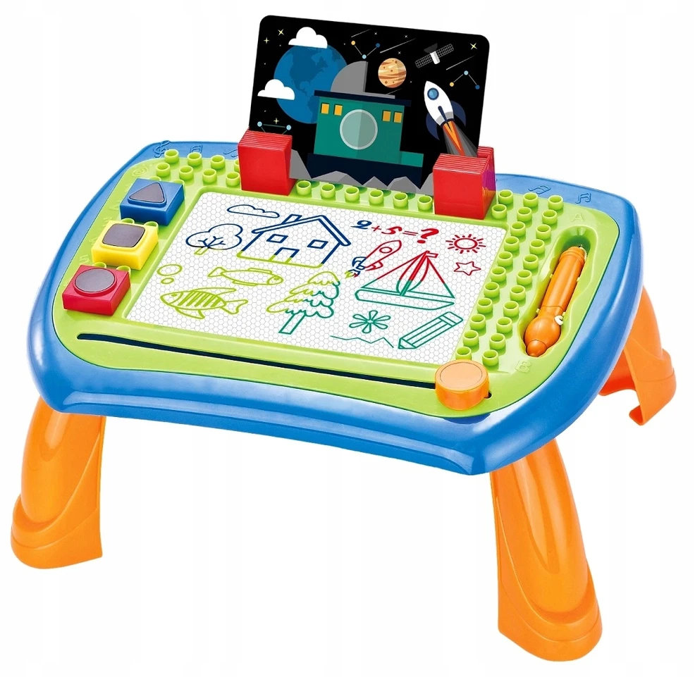 Nicola Toys DIDELĖ LENTA SU UŽRAŠŲ LENTELE + ANTspaudai 0859