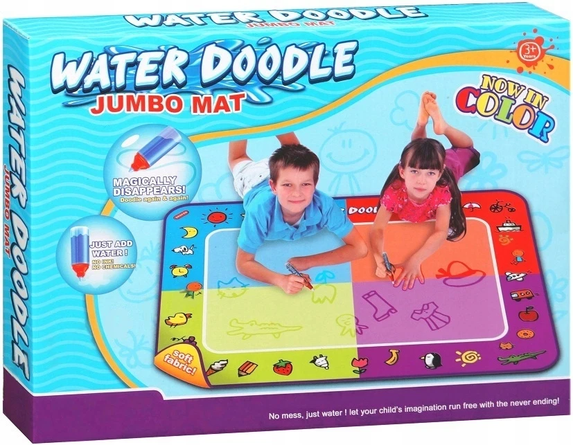 Nicola Toys DIDELIS VANDENS PIEŠIMO KILIMAS + VANDENS RAŠTUKAS 1078