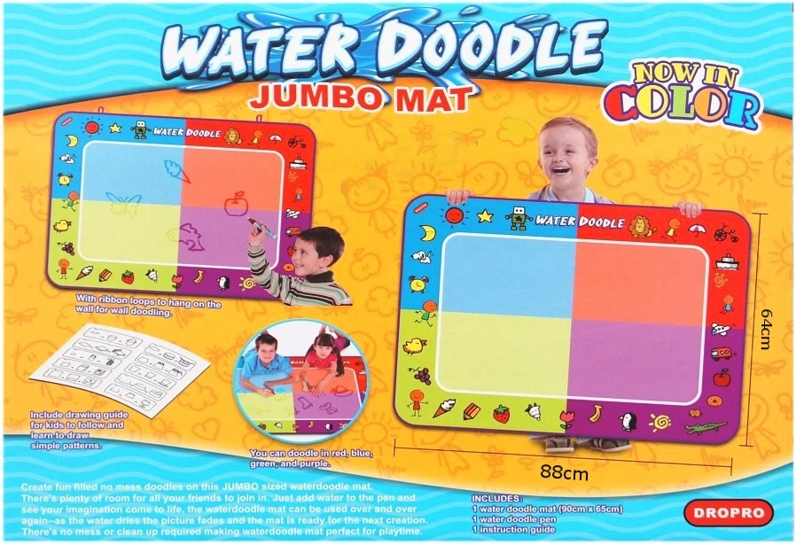 Nicola Toys DIDELIS VANDENS PIEŠIMO KILIMAS + VANDENS RAŠTUKAS 1078