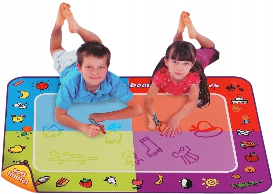 Nicola Toys DIDELIS VANDENS PIEŠIMO KILIMAS + VANDENS RAŠTUKAS 1078