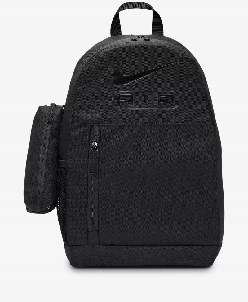 Nike juodas sportinis mokyklinis kuprinė su penalas HF6997-010