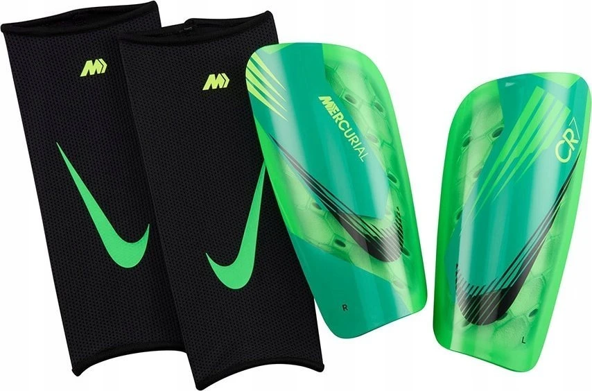 Nike Mercurial Lite futbolo blauzdos apsaugos, žalia, L
