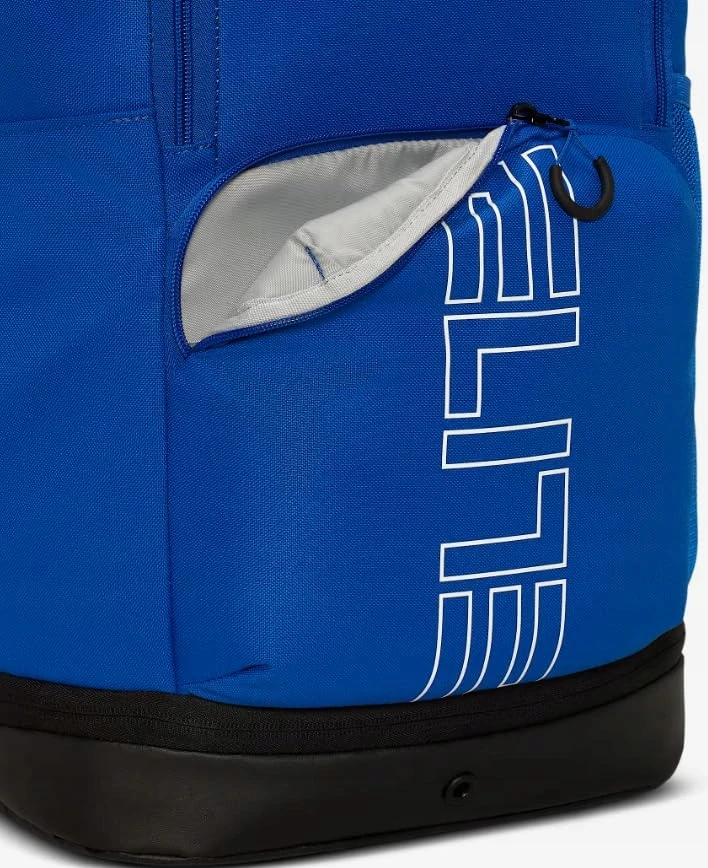Nike Varsity Elite 32 L žaidimų karališkoji kuprinė/juoda/balta