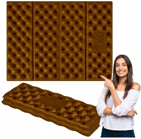 Nils Camp Nc17105 Aliumininė Kempingo Sėdimoji Paklotė 40x30cm
