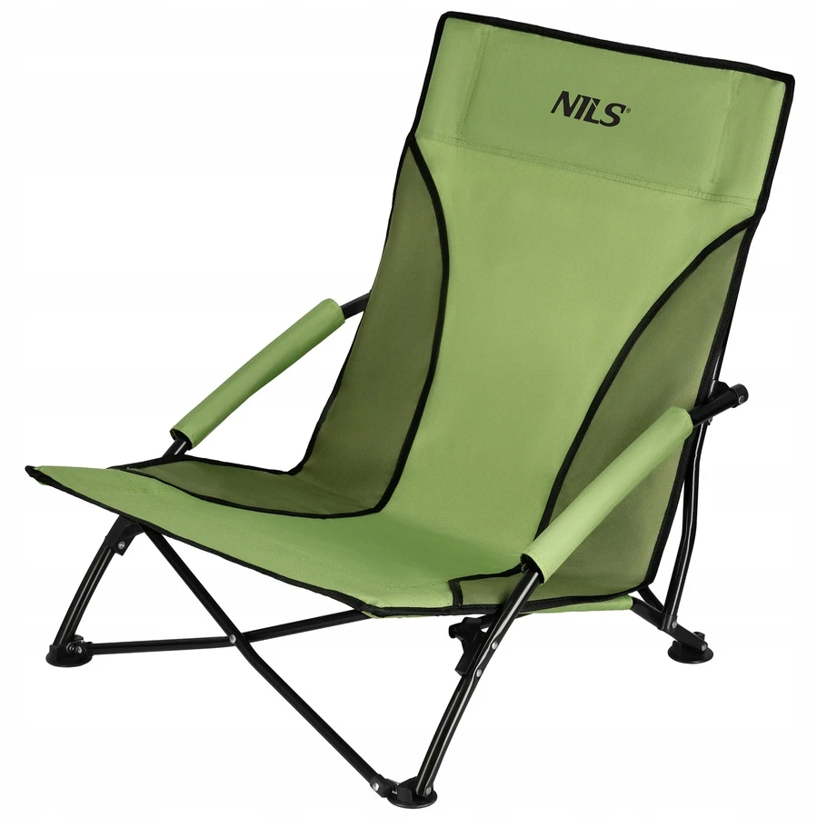 Nils Camp NILS NC3035 Žalias BEACH CHAIR turistinis paplūdimio gultas