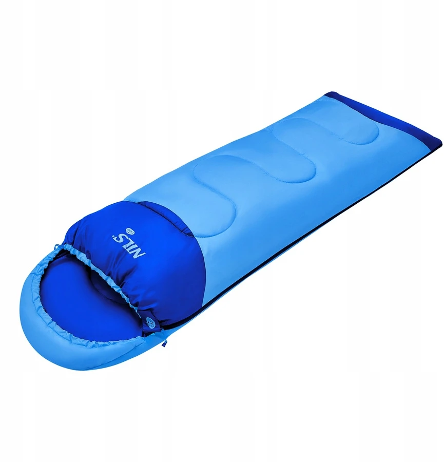 NC2007 Mėlynas SLEEPING BAG JUNIOR NILS CAMP