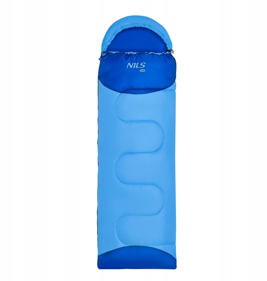NC2007 Mėlynas SLEEPING BAG JUNIOR NILS CAMP