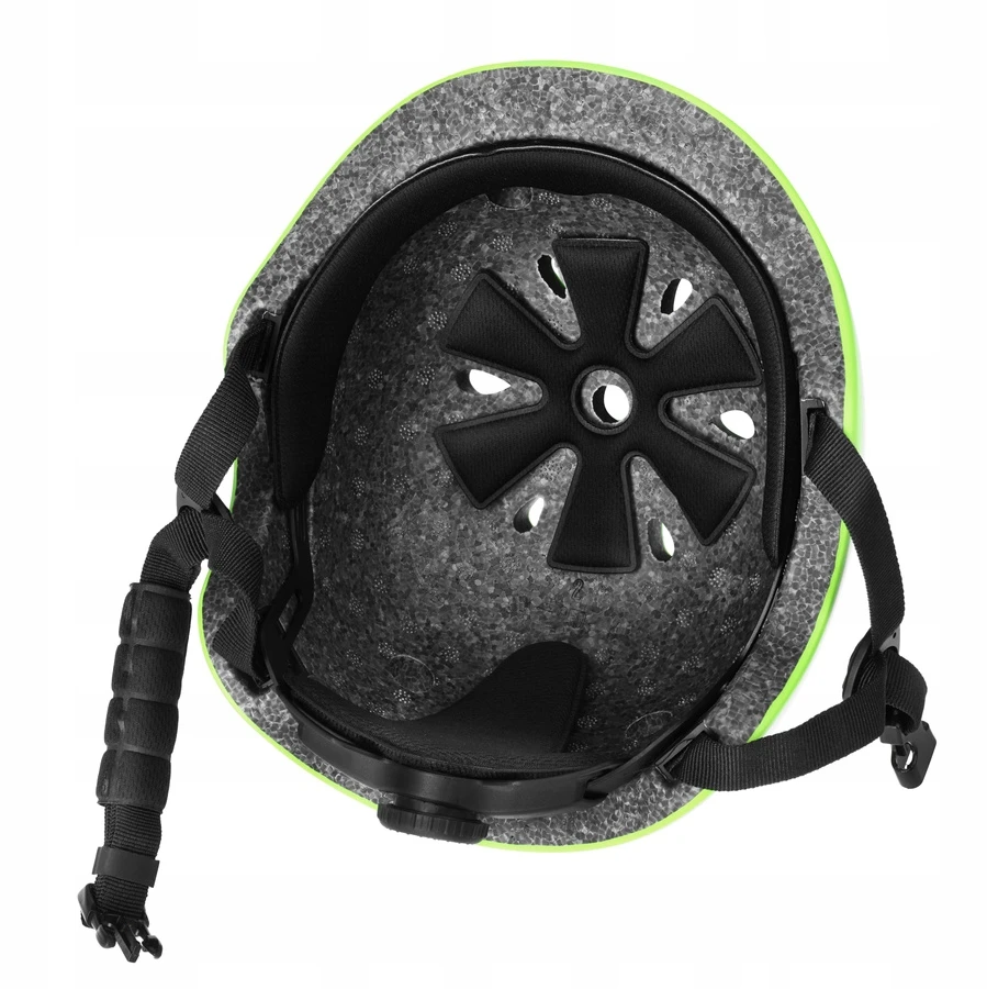 Nils Extreme Kask "orzeszek" su apsaugomis, 52-56 cm, žalias