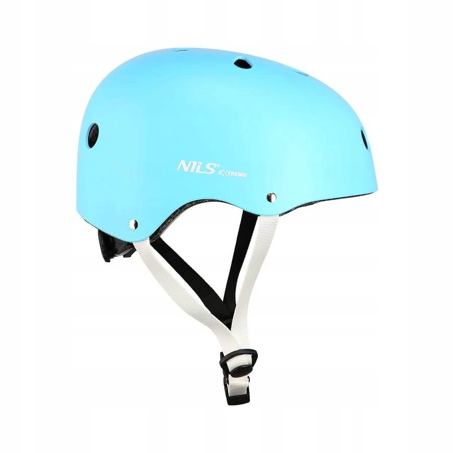 Nils Extreme kask rowerowy orzeszek 52-56 cm + ochraniacze S