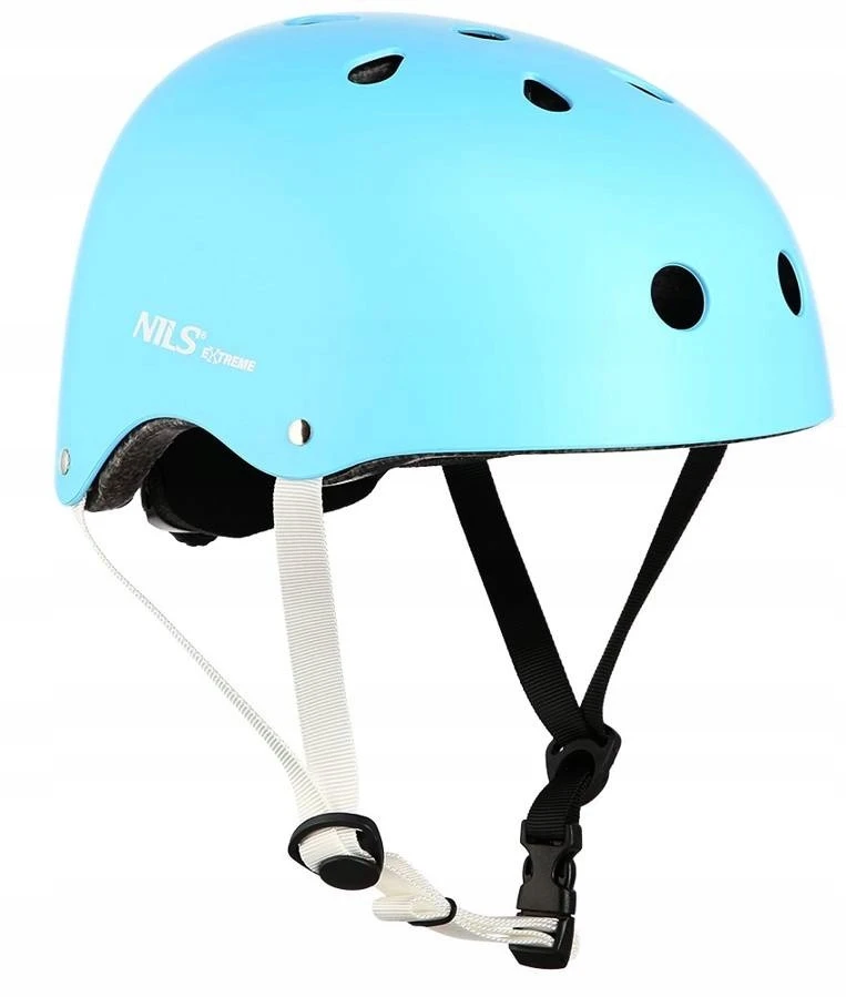 Nils Extreme kask rowerowy orzeszek 52-56 cm + ochraniacze S