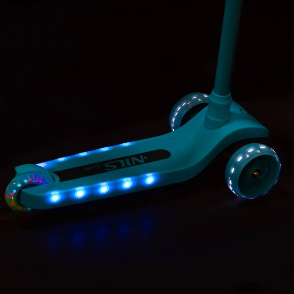 Nils Extreme NILS FUN HLB09 LED turquoise children's scooter