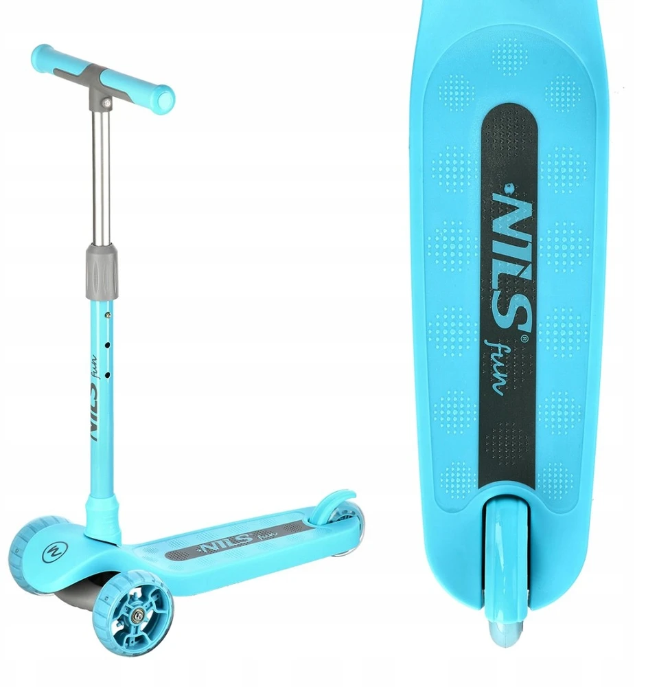 Nils Extreme NILS FUN HLB09 LED turquoise children's scooter