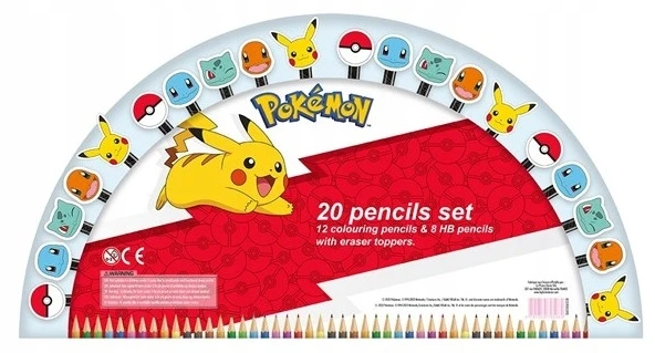 Pokémon Rinkinys Piśmienniczy 20 el.61507020