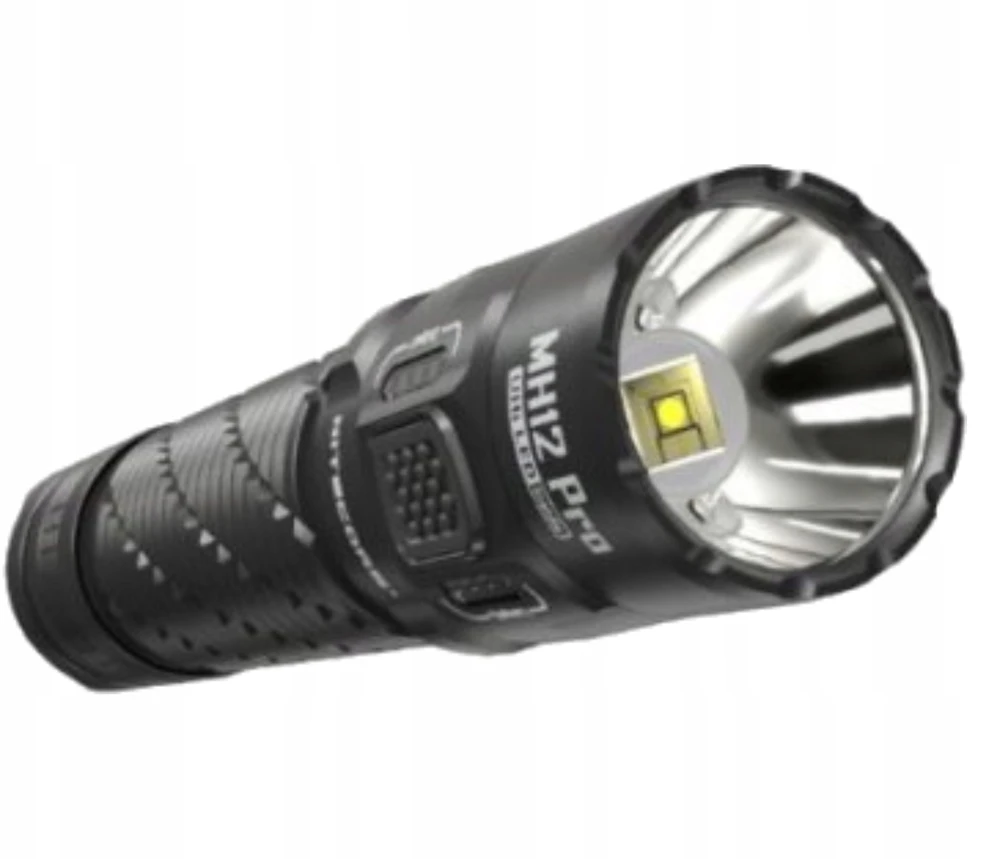 Nitecore MH12 Pro įkraunamas LED žibintuvėlis, 3300 lm, 505 m, USB-C, 5300 mAh, IP68