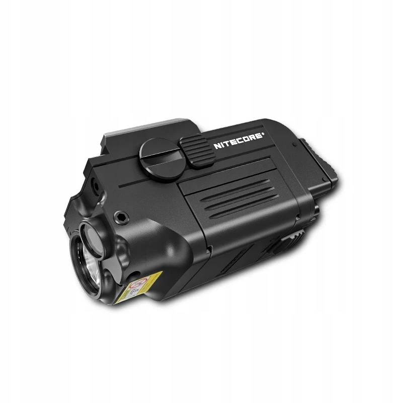 Nitecore NPL25GL pistol tactical light – 900-lumen baltas LED, integrated žalias laser, detachable battery, magnetic charging