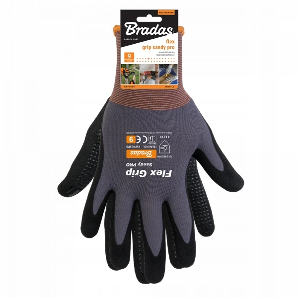 NITRILE SANDY PRO 8 RWFGS8 darbo pirštinės