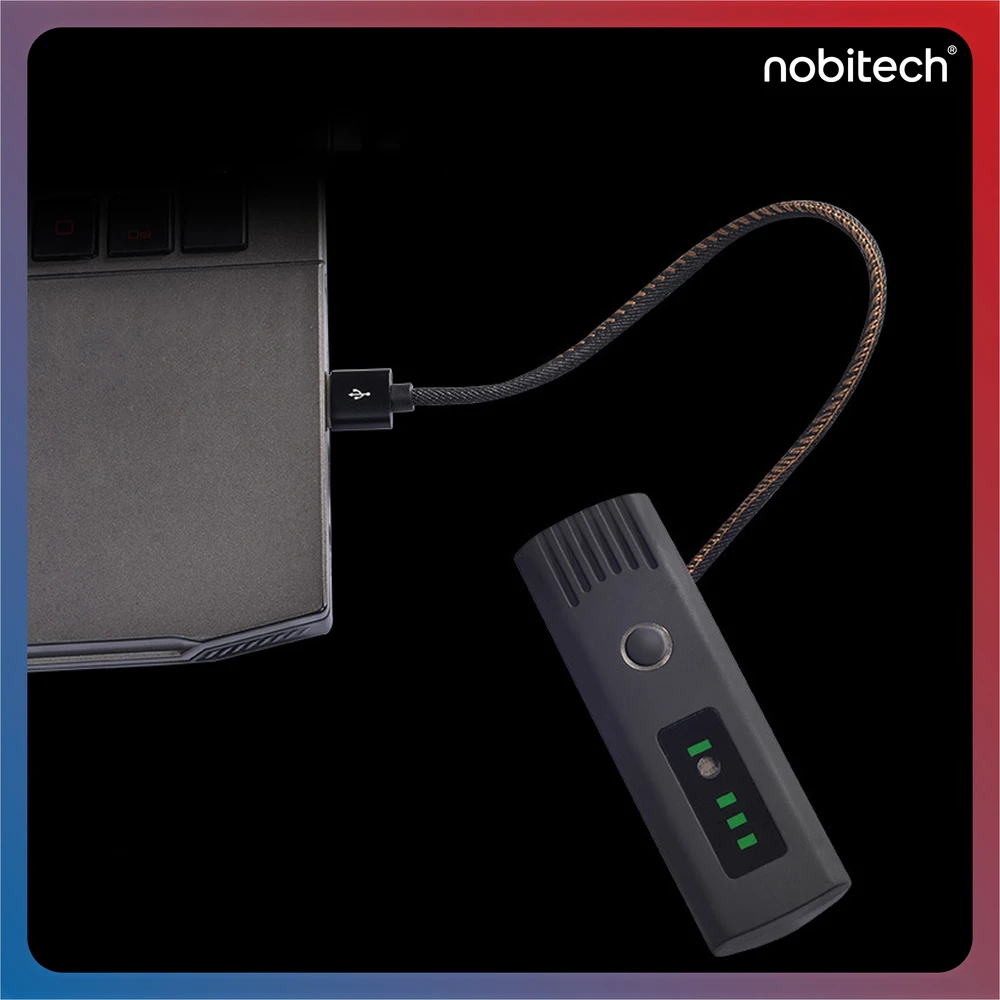 Nobitech DVIRAČIO PRIEKINIS LEMPAS LED USB PRIEKINĖ RANKA GALINGAS SUTEMSMA JUTVIRAS